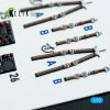 Kelik K72208 Mosquito PR.XVI - interior 3D decals for Airfix kit (1/72)